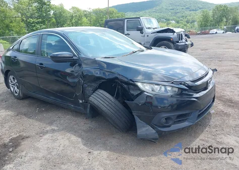 2016 Honda Civic Lx z USA, uszkodzony, nr VIN 19XFC2F56GE002594